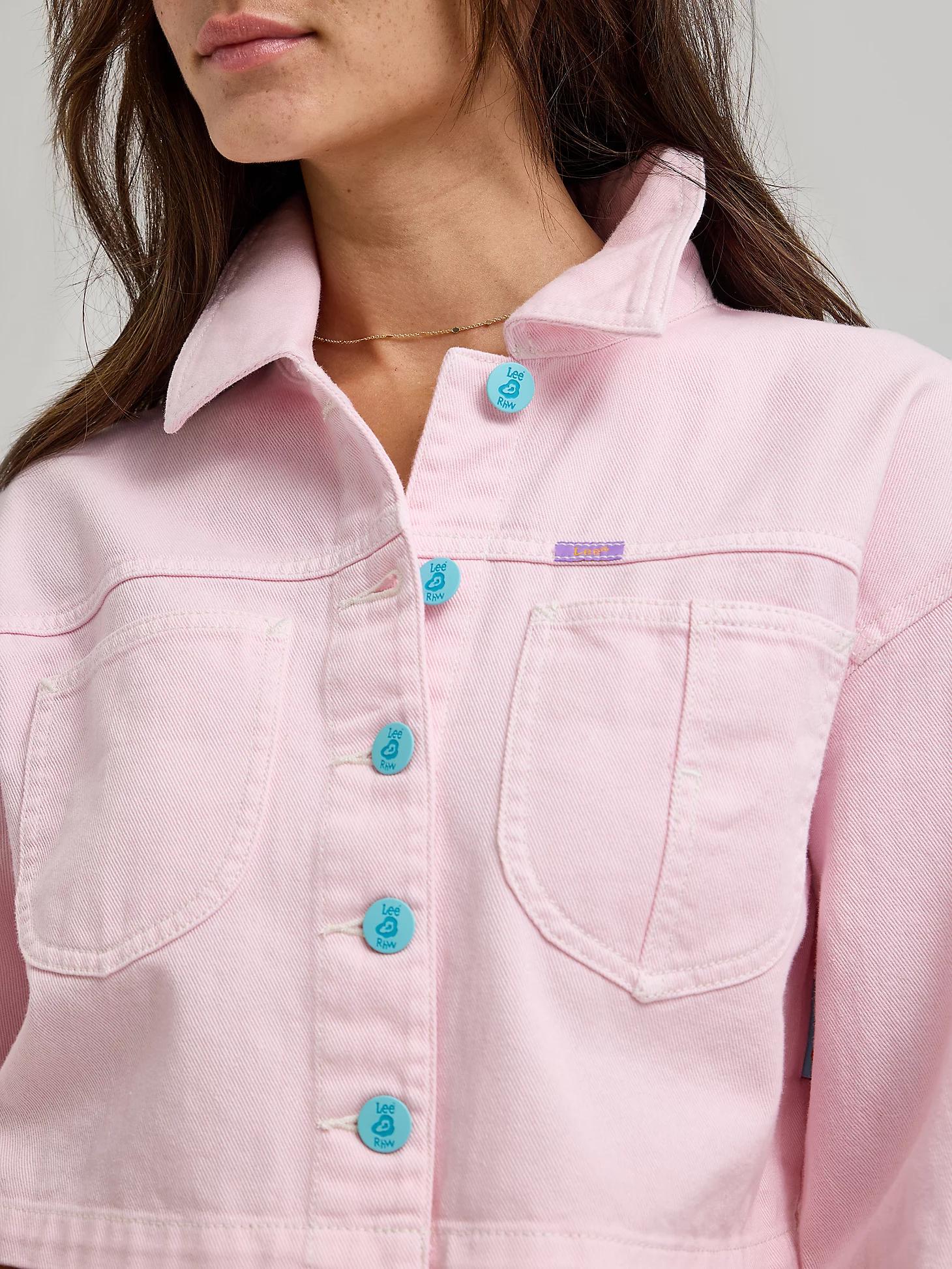 Women's Lee® x Ruohan Wang Crop Chore Jacket | Women's Jackets & Outerwear | Lee® Product Image