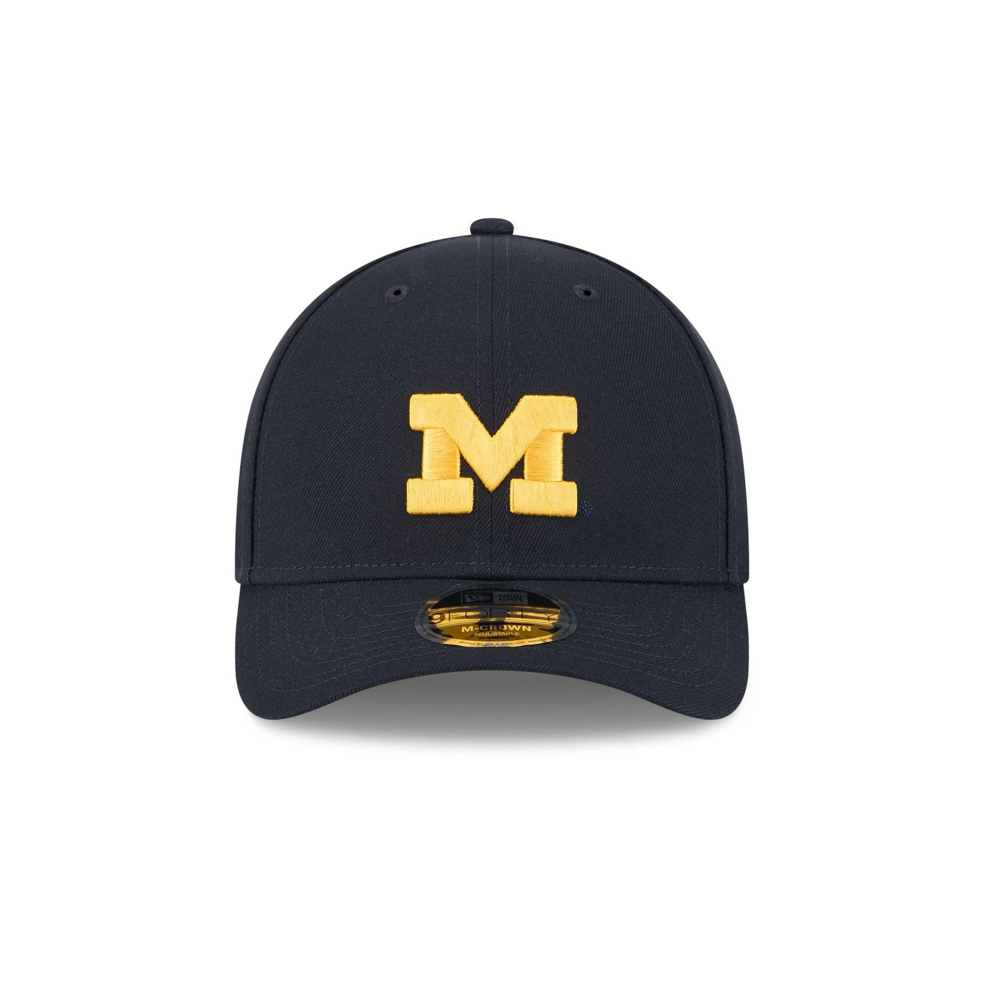 Michigan Wolverines Team 9FORTY M-Crown Snapback Hat Male Product Image