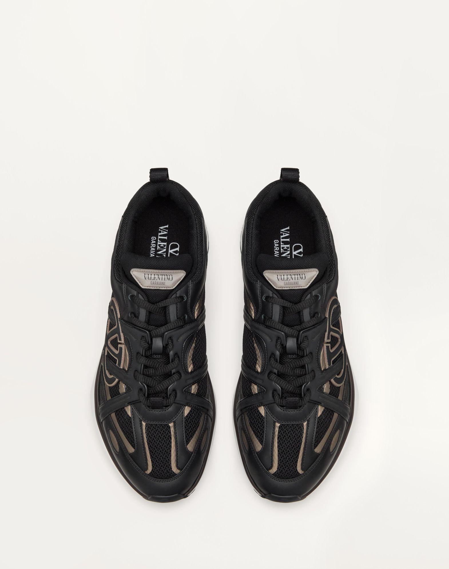 Vlogo Easyjog Low-Top Sneaker In Calfskin And Fabric Product Image