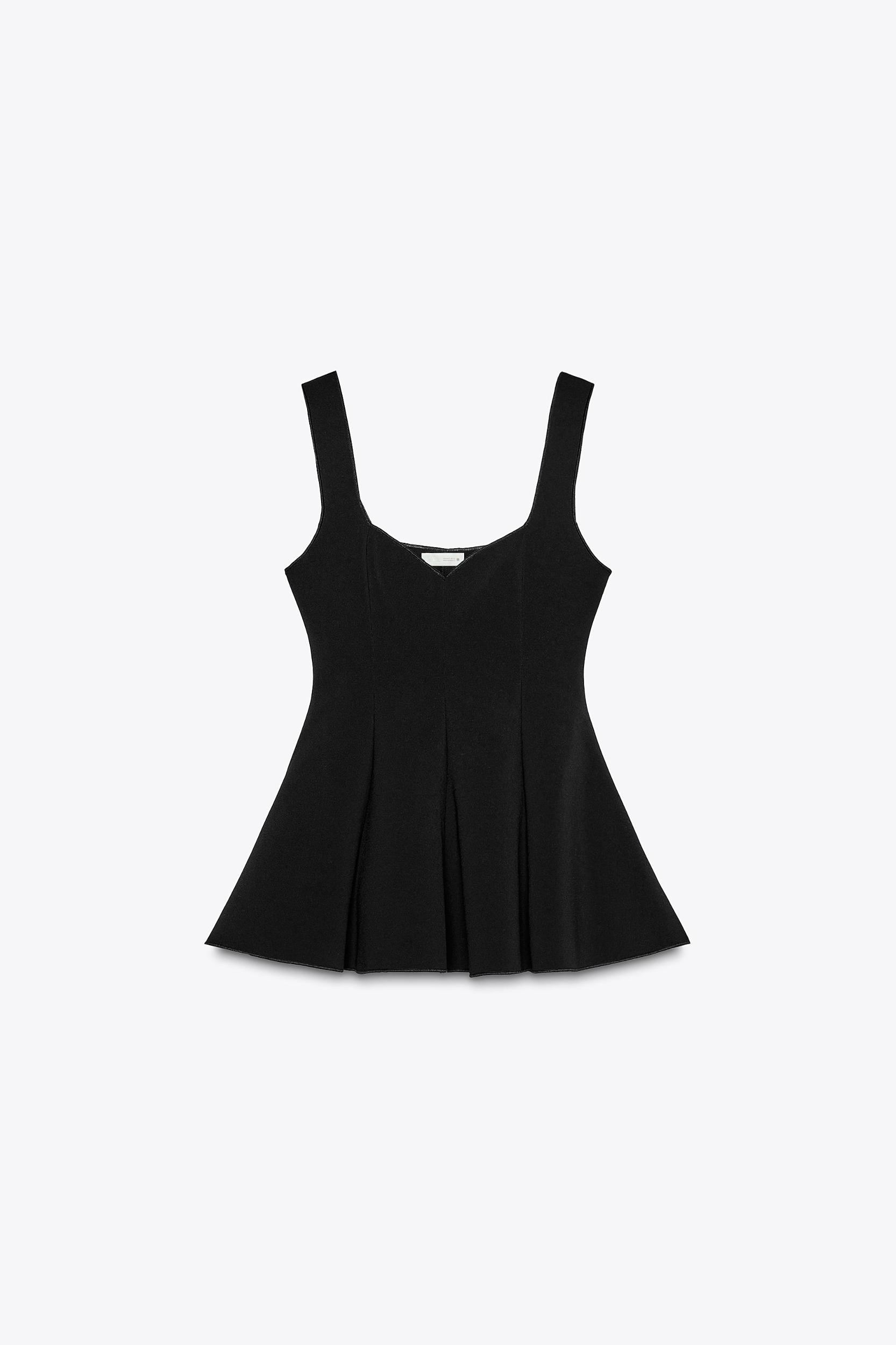 PEPLUM STRETCH TOP Product Image