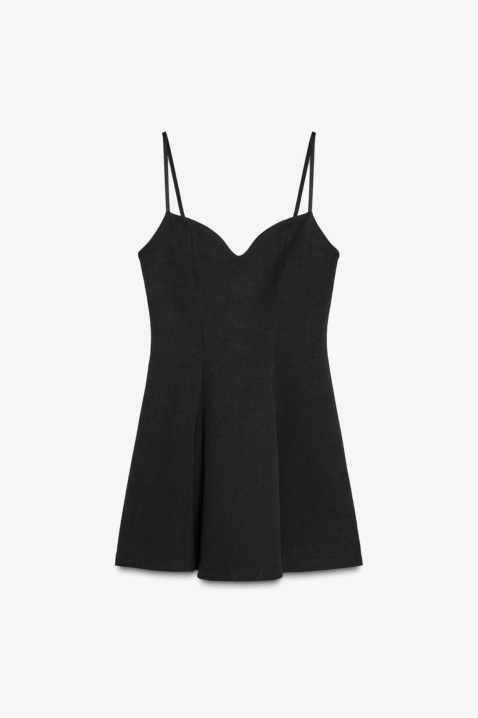 SWEETHEART NECKLINE MINI DRESS Product Image