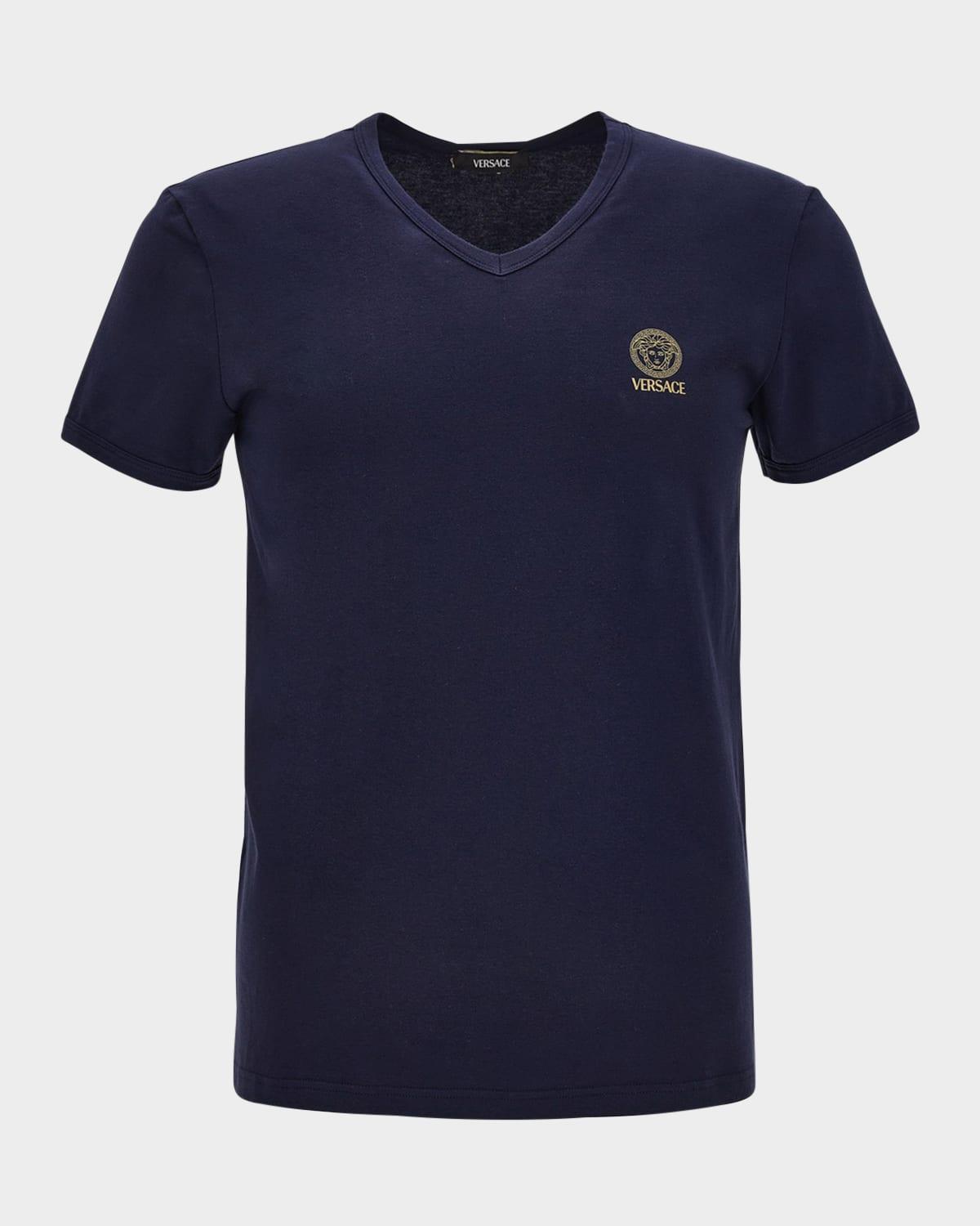Mens V-Neck Logo T-Shirt Product Image
