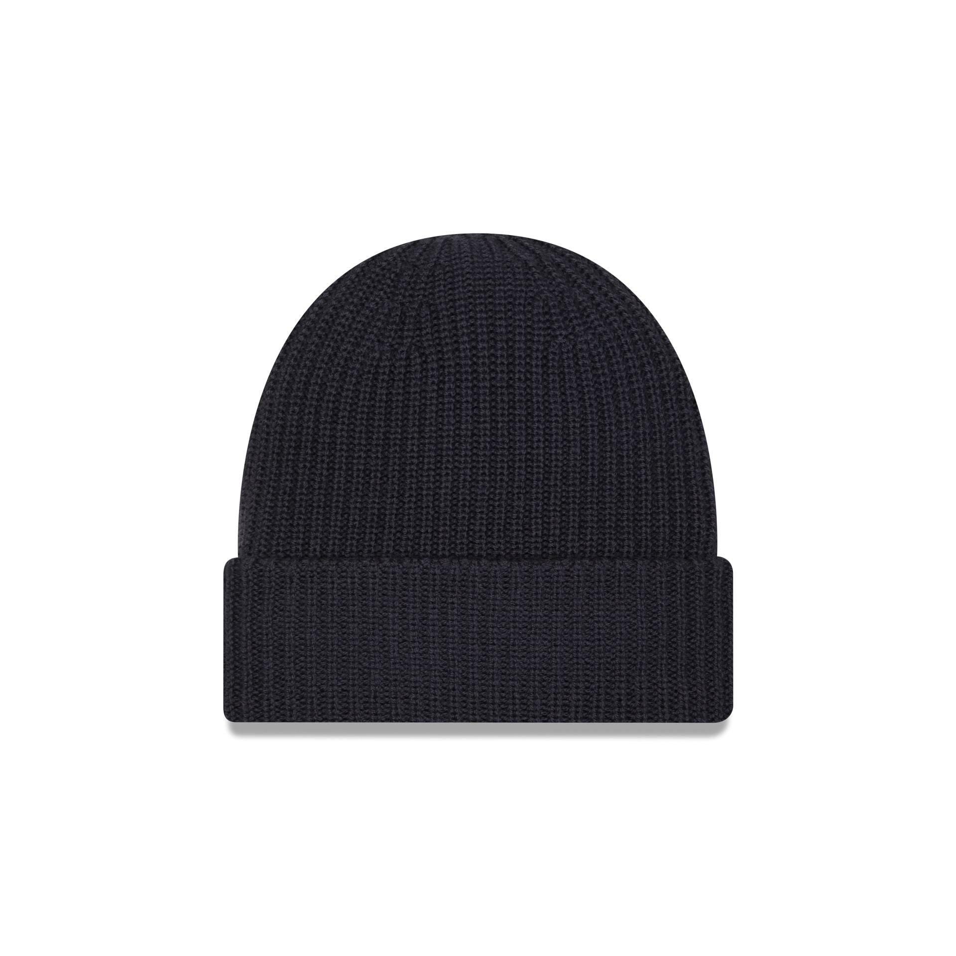 New Era Cap Green Waffle Knit Beanie Male Product Image
