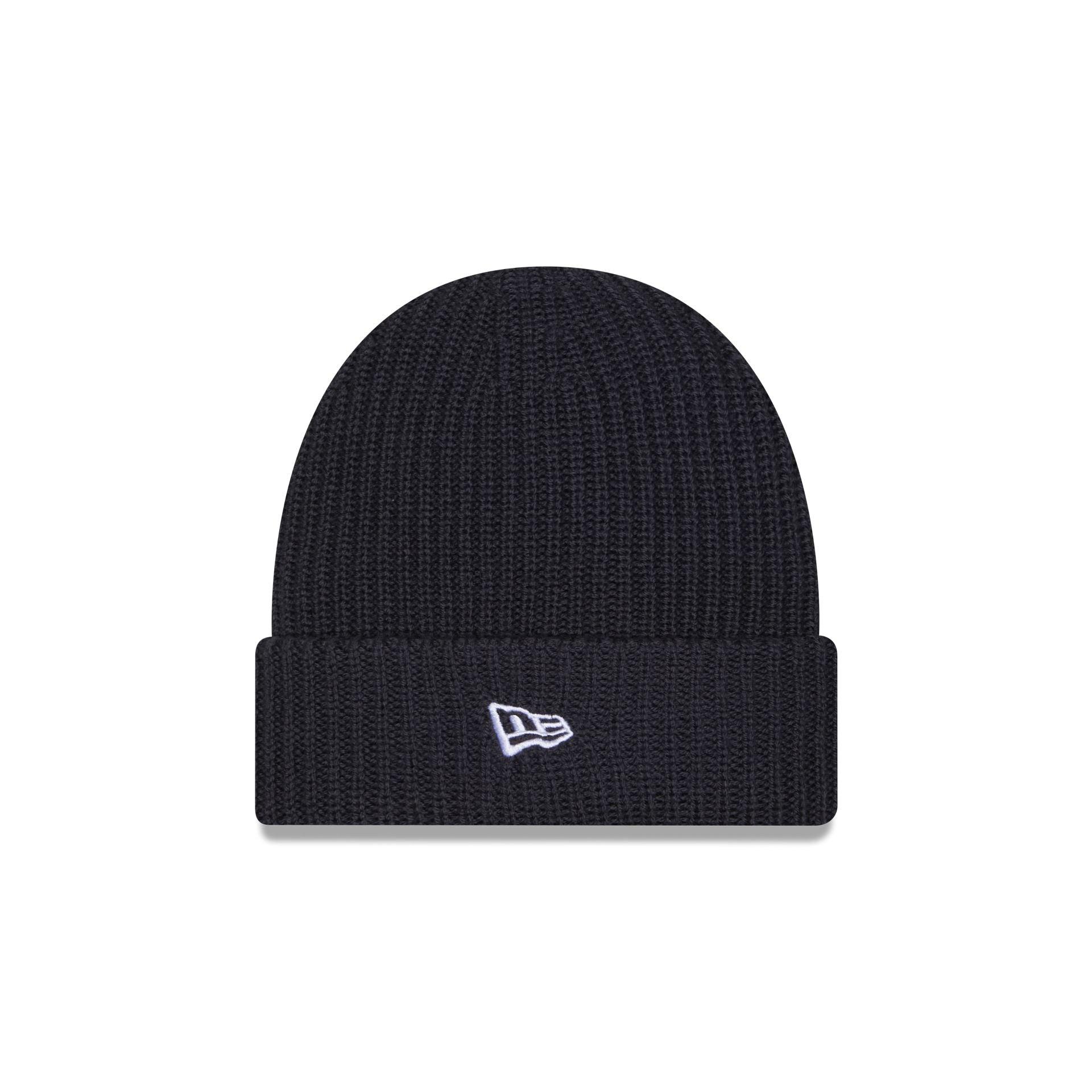 New Era Cap Green Waffle Knit Beanie Male Product Image