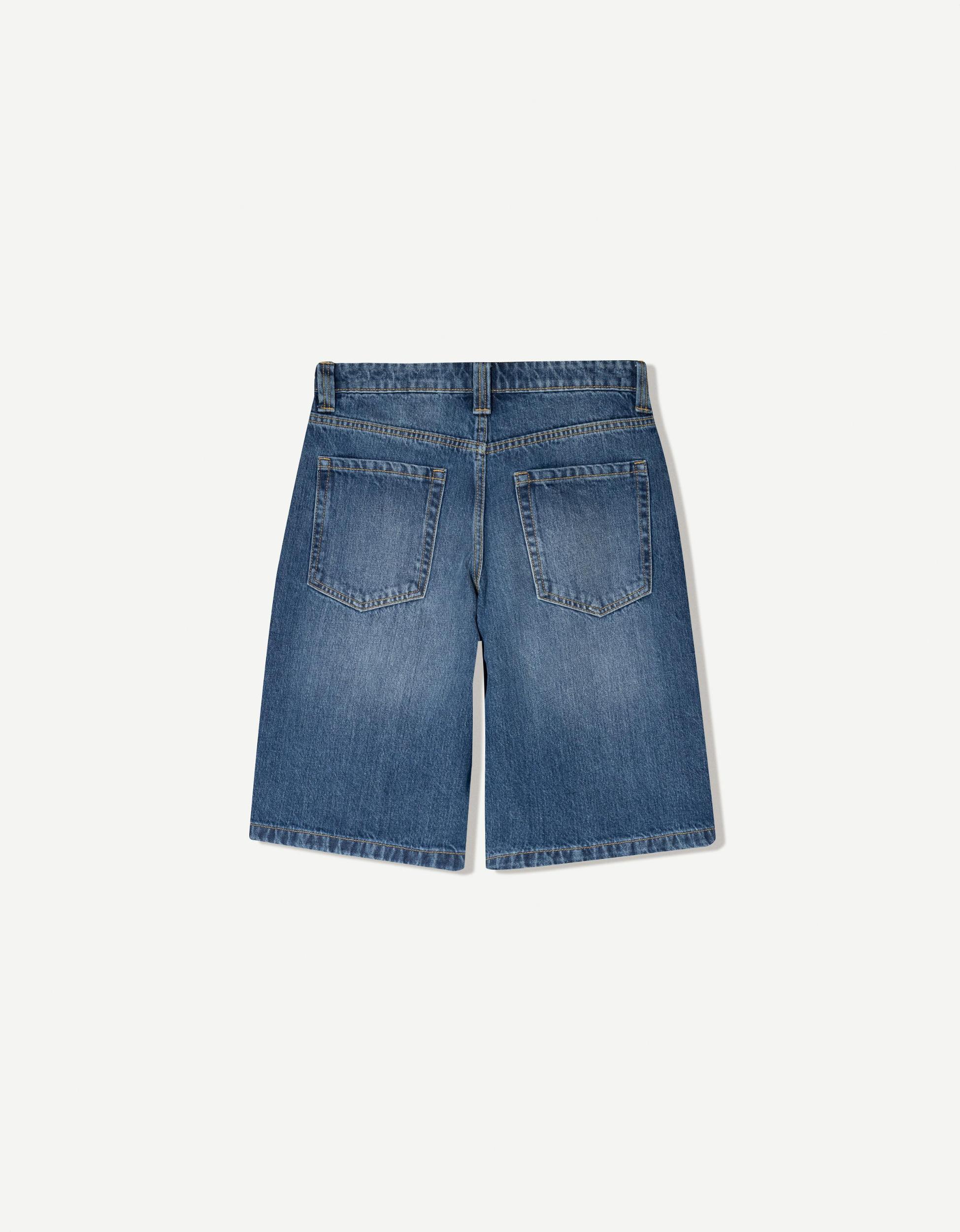 Baggy denim shorts Product Image