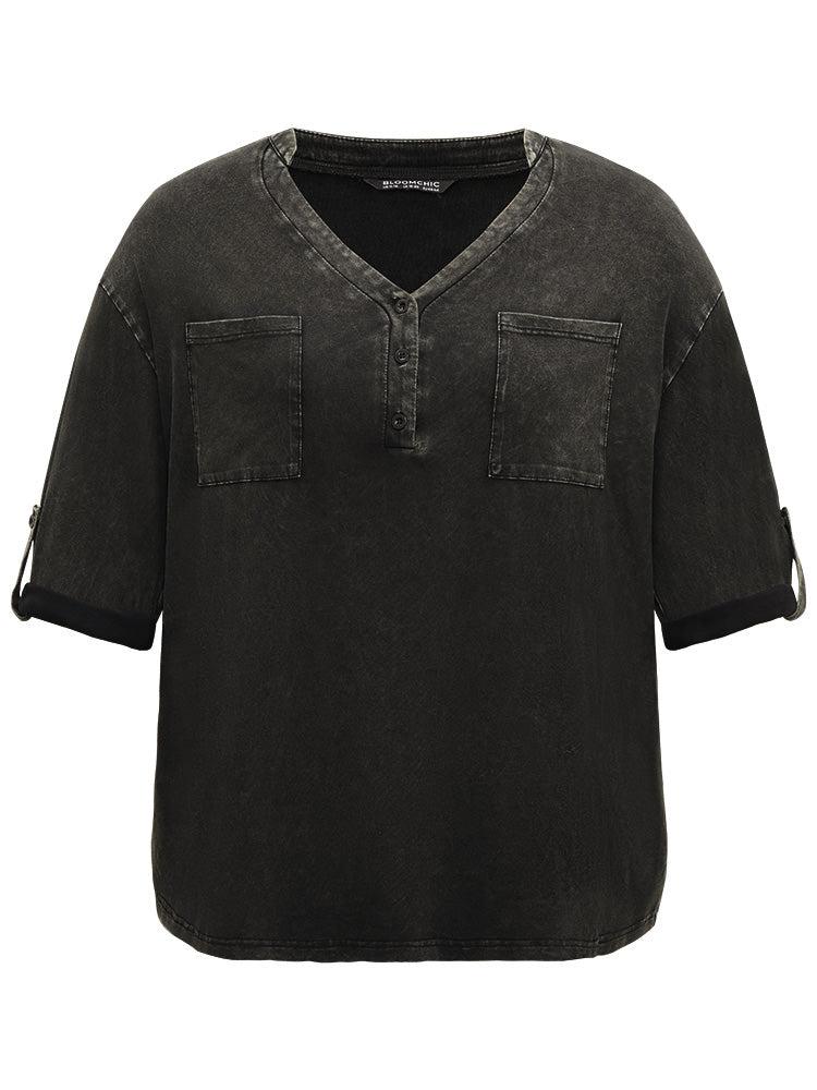 Smith Short Sleeve Pocket Knit Tee Male Product Image