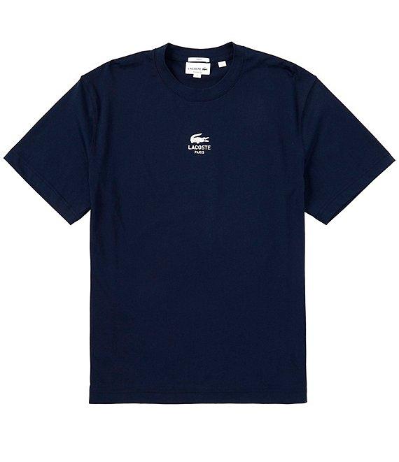 Lacoste Rubber Croc Signature Logo Short Sleeve T-Shirt Product Image