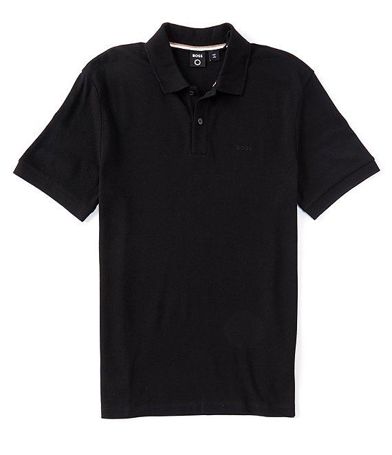 Hugo Boss BOSS Pallas Pima Cotton Short Sleeve Polo Shirt Product Image