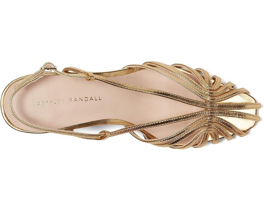 Women's Loeffler Randall Priscilla Lattice Slingback Mid Heel Sandals Product Image