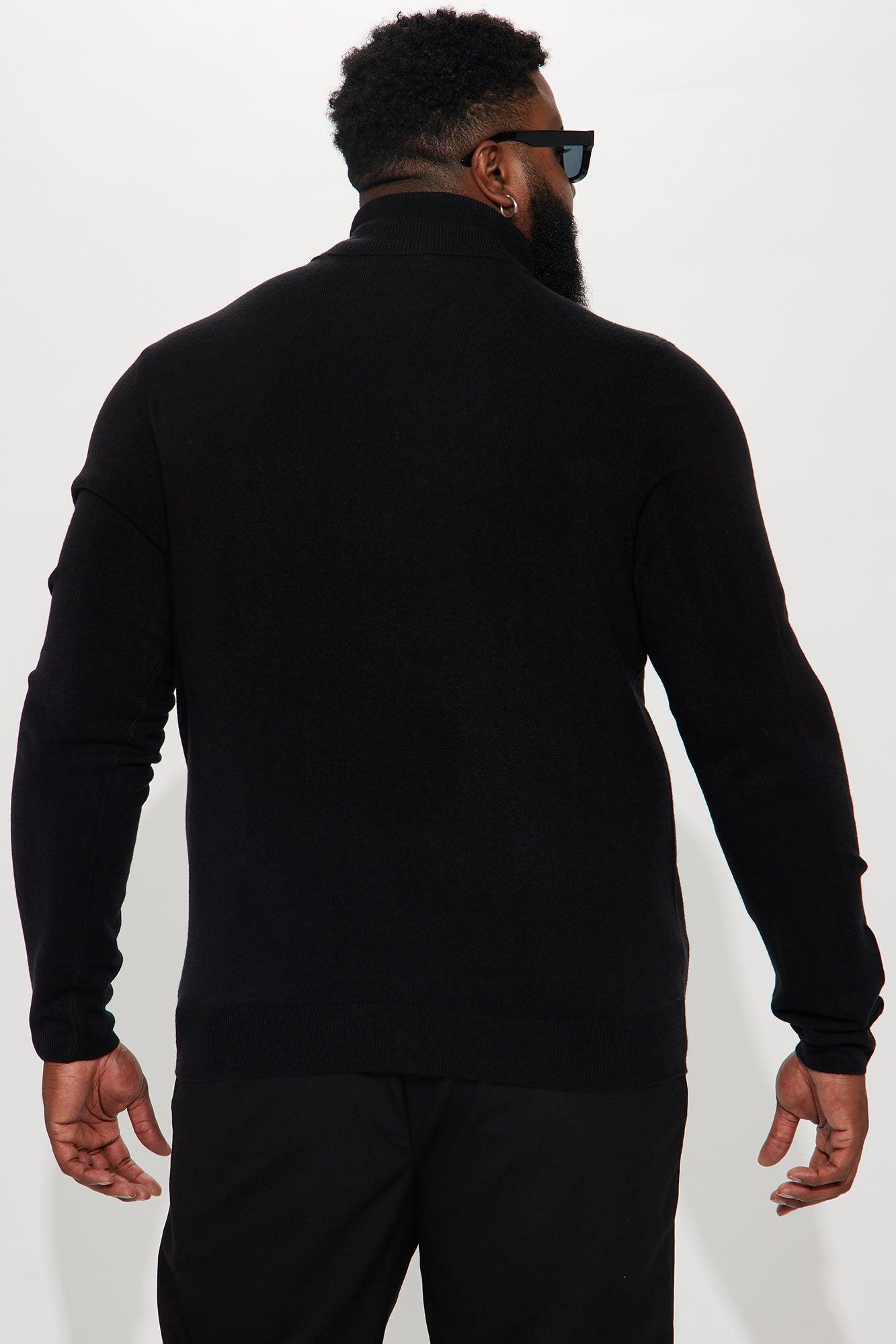 DeAngelo Turtleneck Sweater - Black Male Product Image