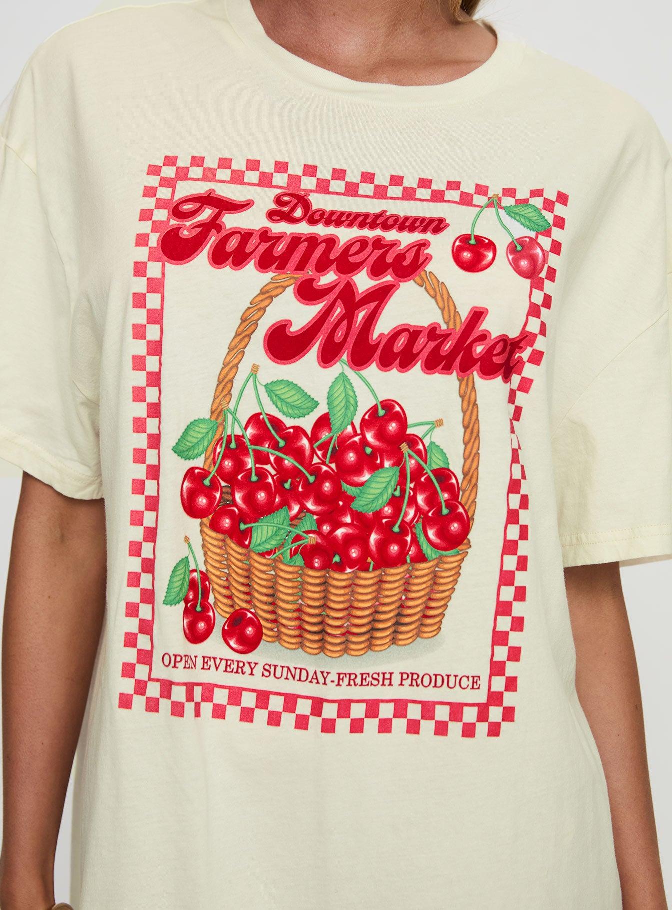 Downtown Markets Top White Product Image