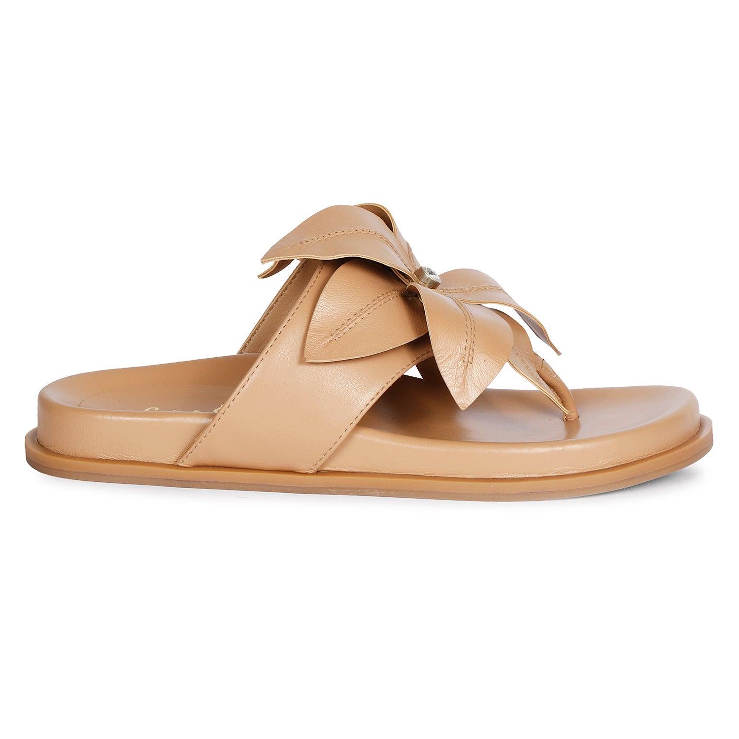 Claudia Nude Sandals Product Image