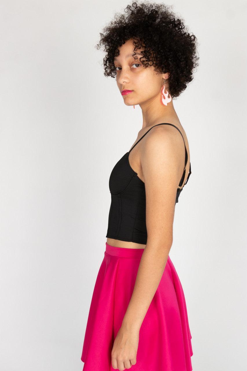 Hanky Hem Bustier Top Product Image