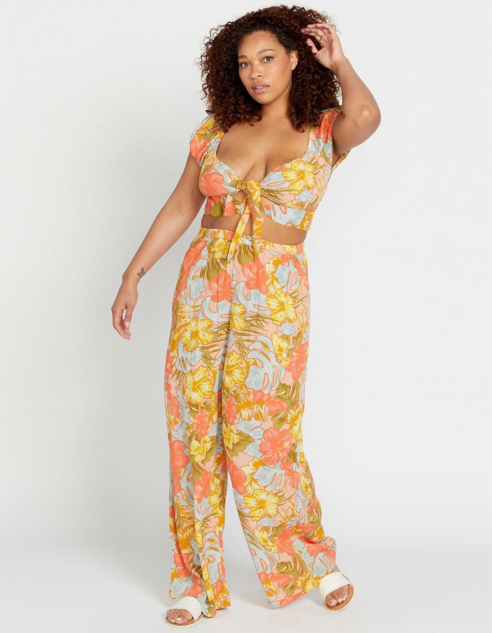 VOLCOM Tropical Spice Womens Crop Top - MULTI Product Image