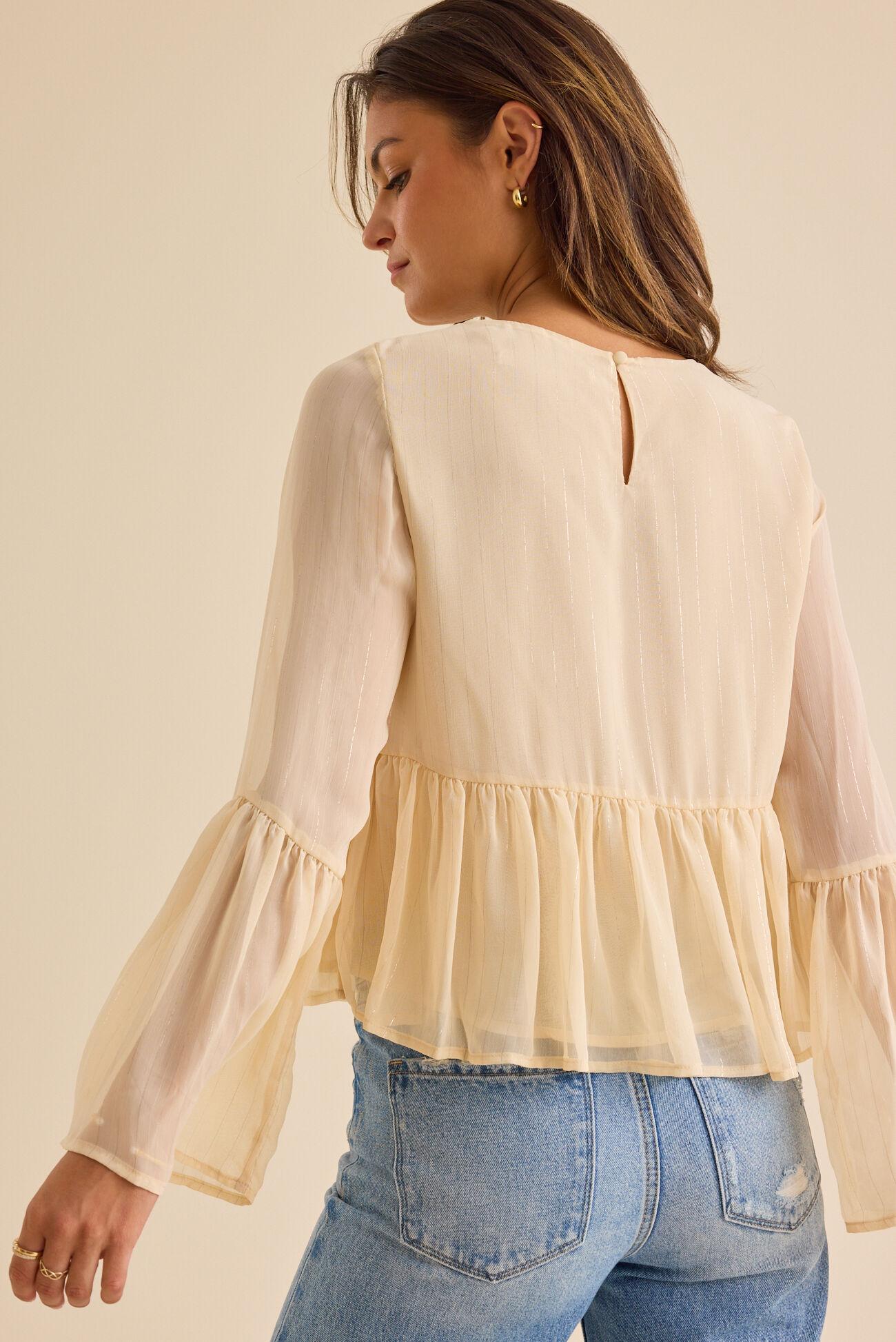 Mia Embroidered Lace Top Product Image