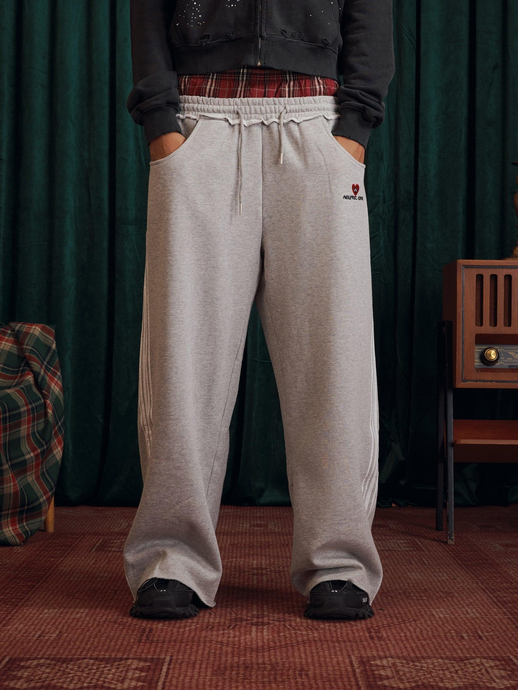 Aelfric Eden Double Waist Baggy Sweatpants Product Image