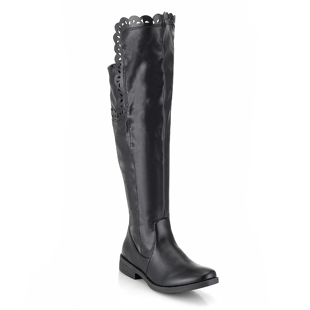 Henry Ferrera Bistro 200 Women's Tall Riding Boots, Size: 7.5, Black Product Image
