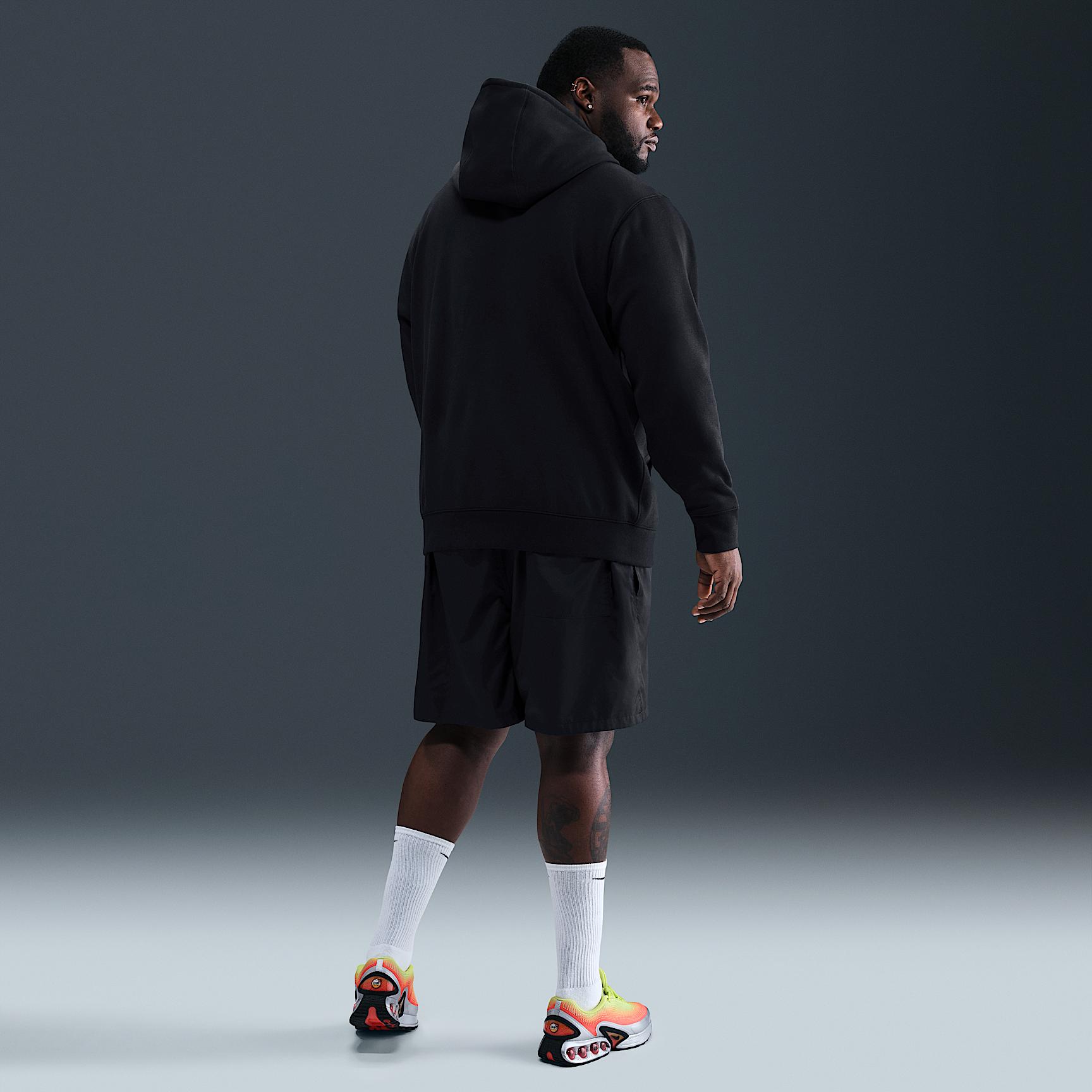 Nike Mens Club Pullover Fleece Hoodie | FN3859-010 Product Image