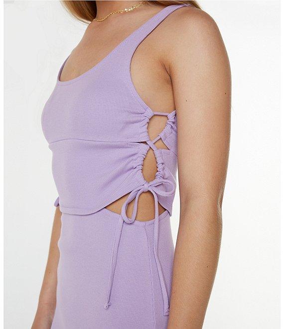 Roxy Surf Stoked Side Cutout Midi Dress Product Image