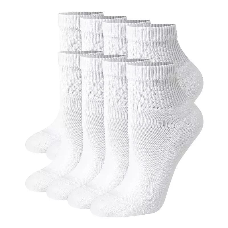 Women's Hanes® 8 Pairs Ultimate Cushioned Ankle Socks - HWUCA8,  Product Image