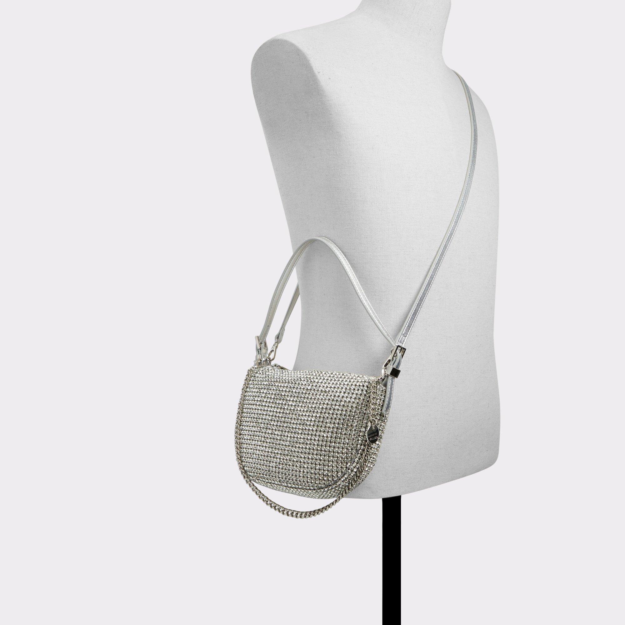 Mistera Silver Women's Shoulder Bags | ALDO US Product Image