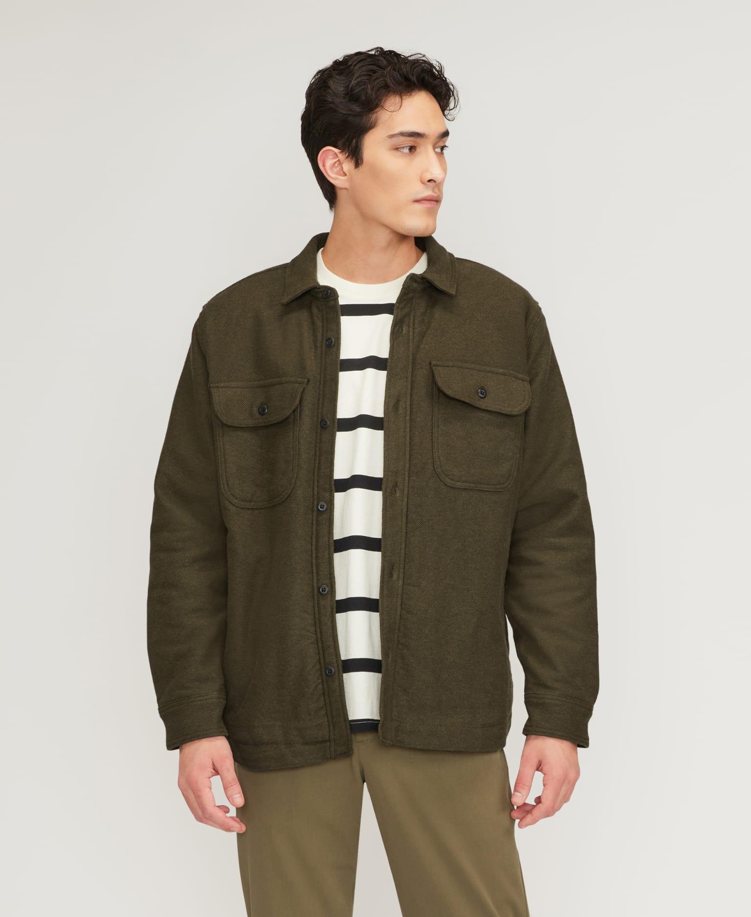 Mens ReNew Fleece-Lined Heavyweight Overshirt by Everlane Product Image