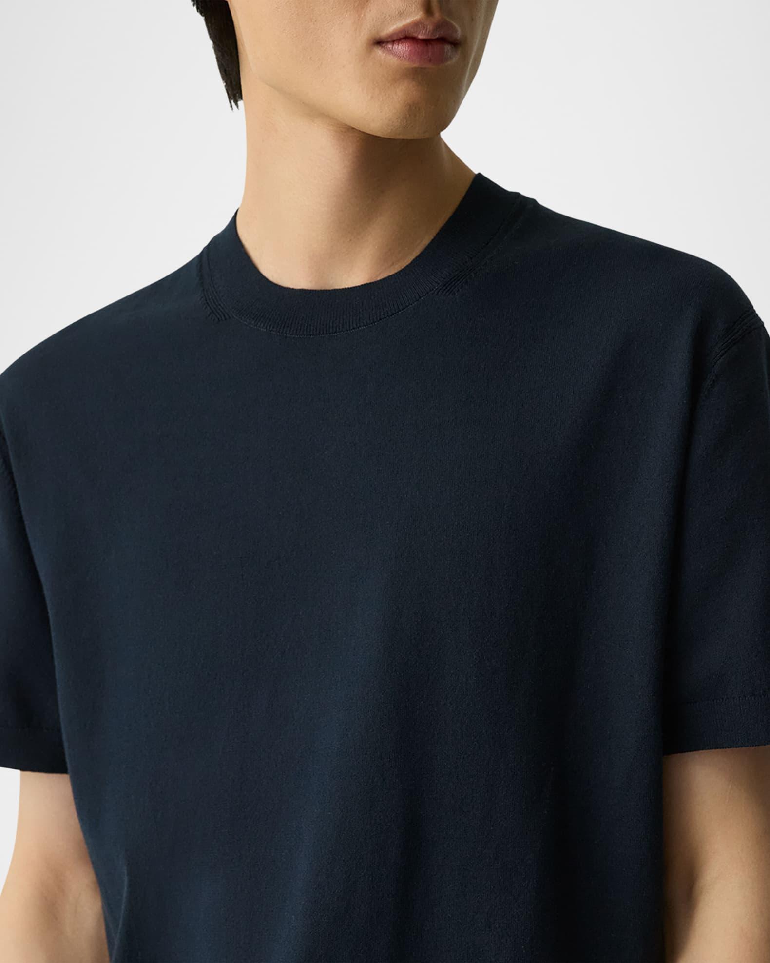 Men's Relaxed Short-Sleeve Crewneck Sweater Product Image
