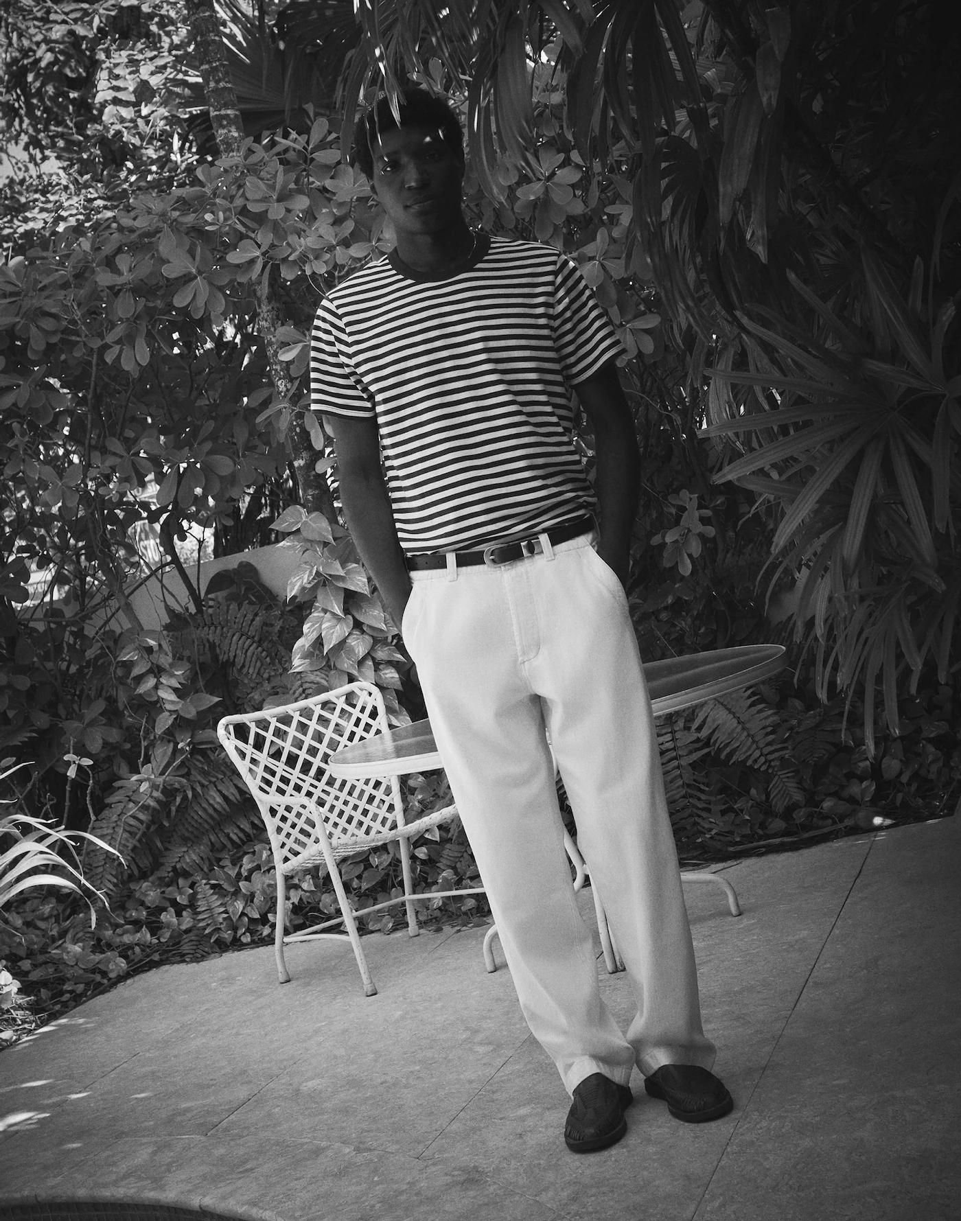 Patch Pocket Jeans in Summer Denim Product Image