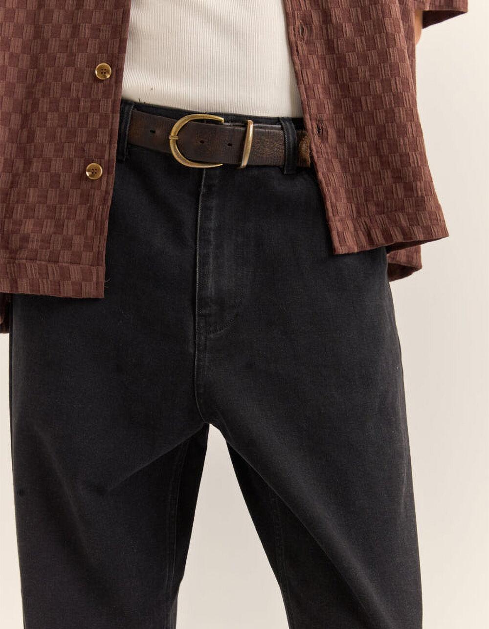 RHYTHM Essential Mens Jeans - BLACK Product Image