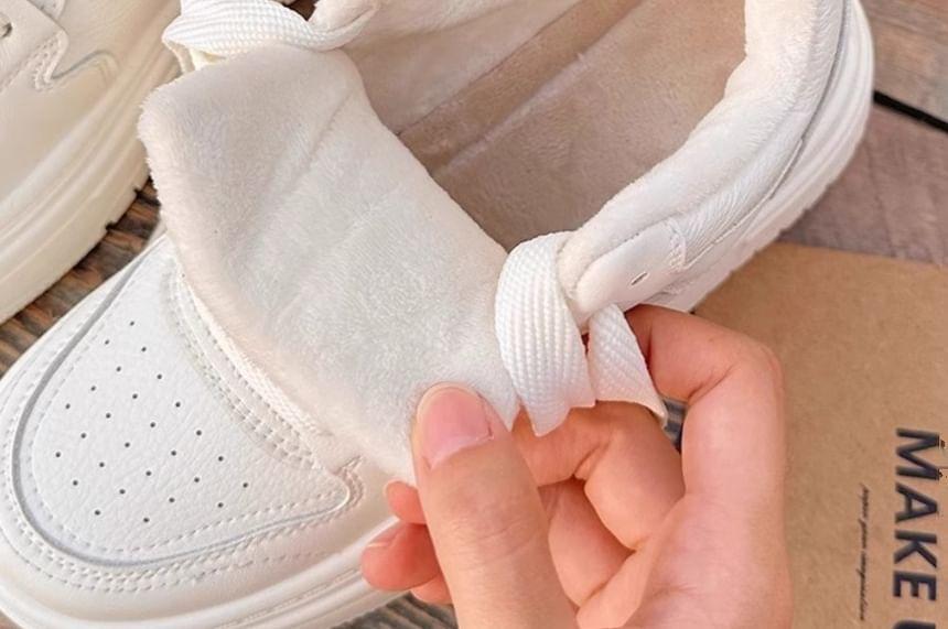 Platform Panel Sneakers Product Image