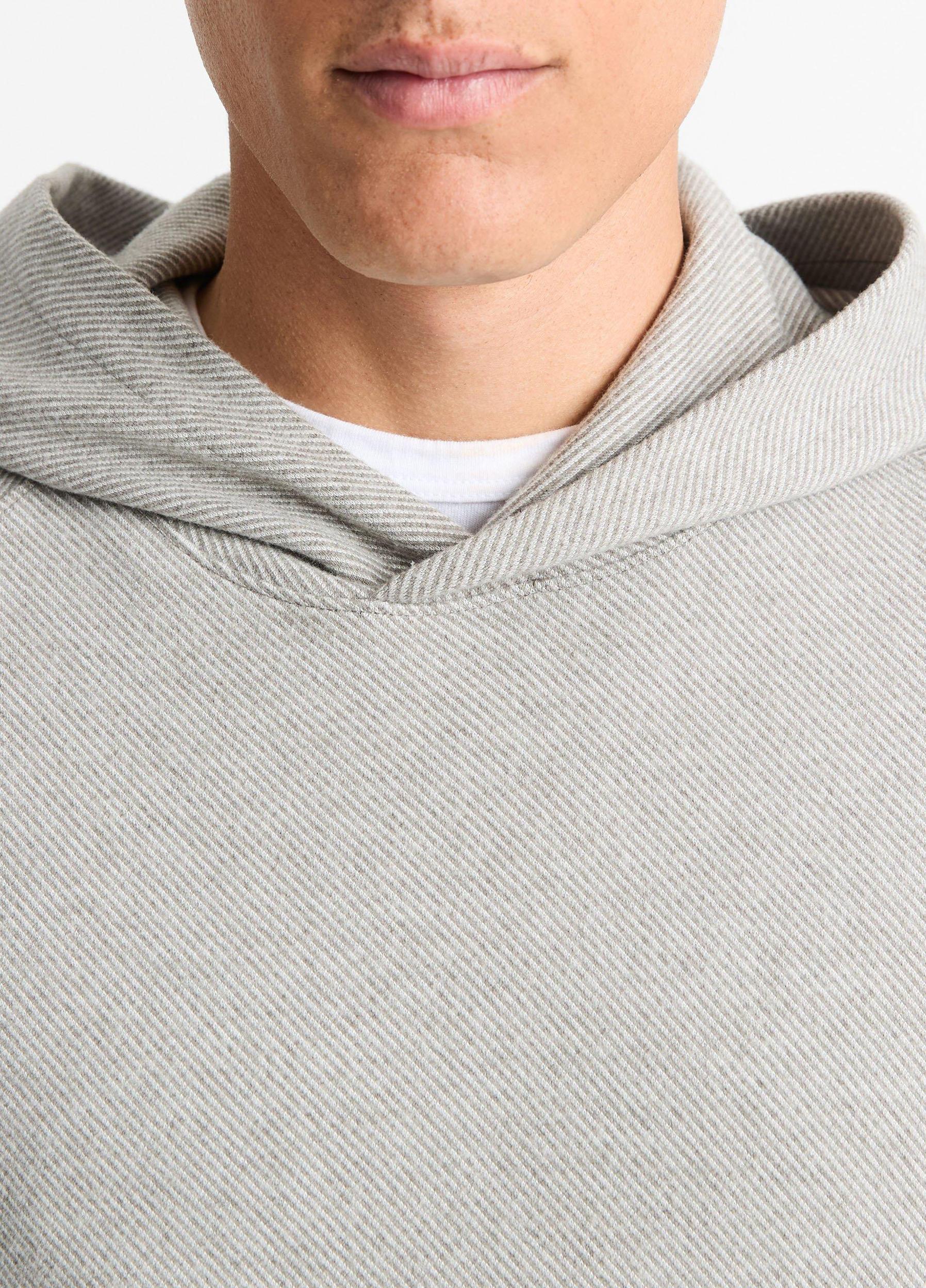 Mens Broken Twill Pullover Hoodie Vince Product Image
