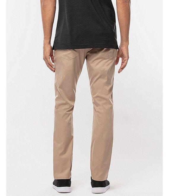 TravisMathew Flat-Front Open To Close Performance Stretch Pants Product Image