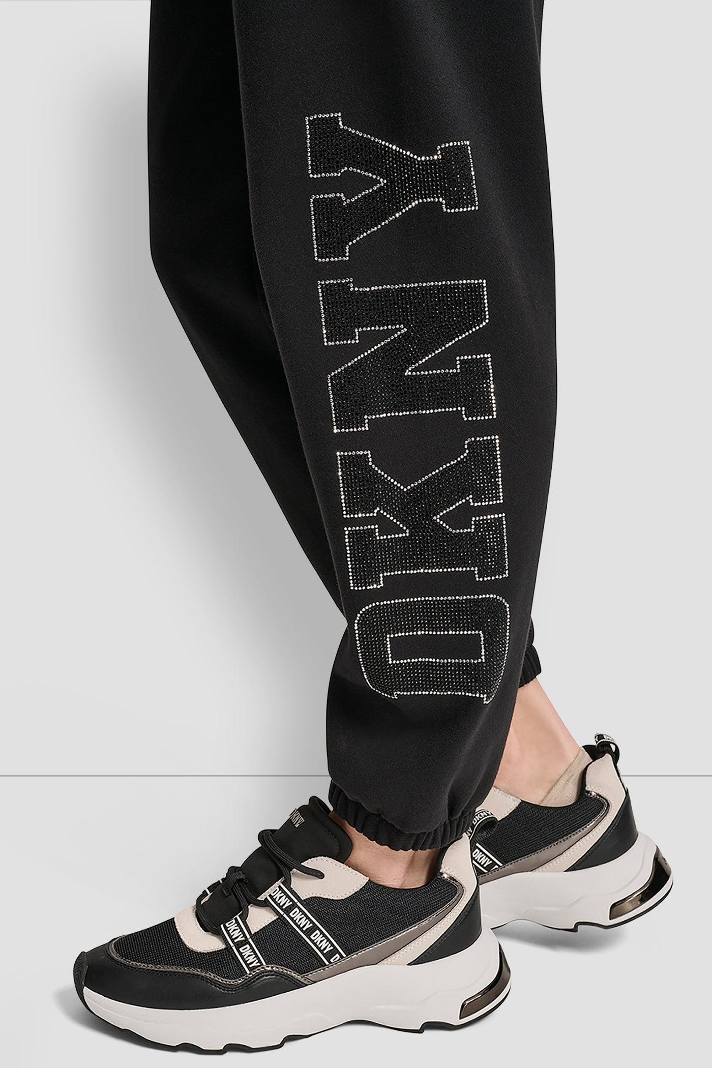 EXPLODED RHINESTONE VARISTY LOGO HIGH RISE RELAXED Product Image