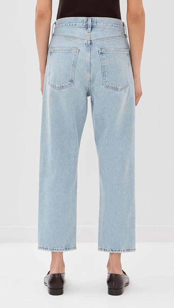 AGOLDE 90's Crop: Mid Rise Loose Straight Jeans | Shopbop Product Image