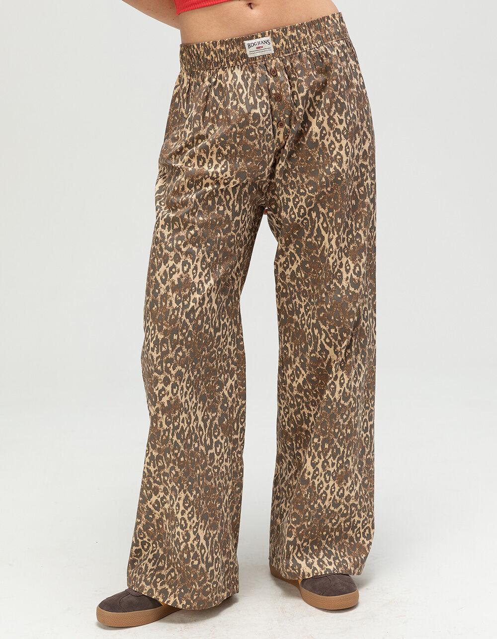BDG Urban Outfitters Womens Leopard Boxer Pants - LEOPARD Product Image