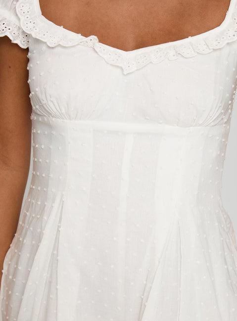 Want Your Love Playsuit White Product Image