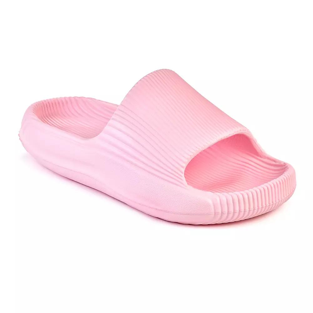 American Exchange Women's Lined Slide Sandals,  Product Image