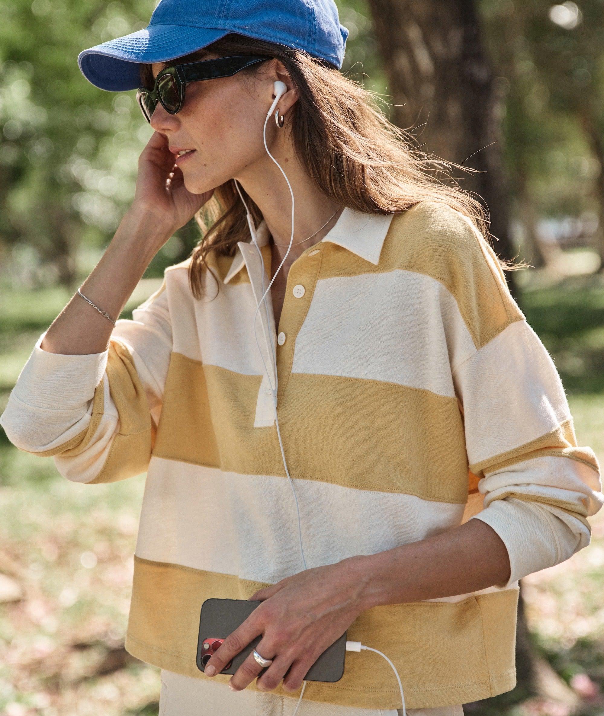 Rugby Crop Polo Product Image