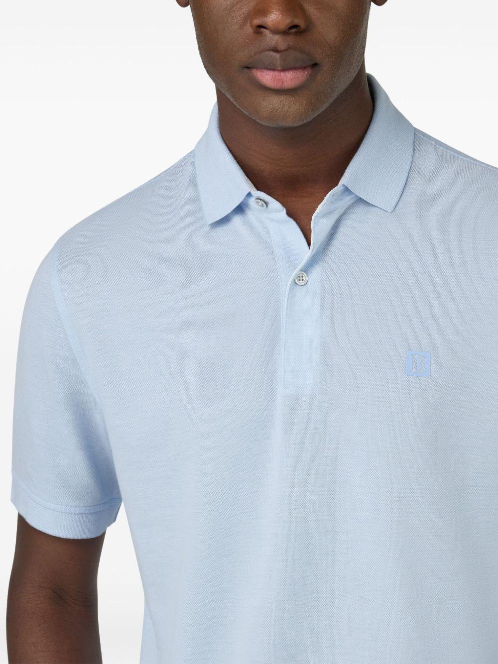 cotton piqué polo shirt  Product Image