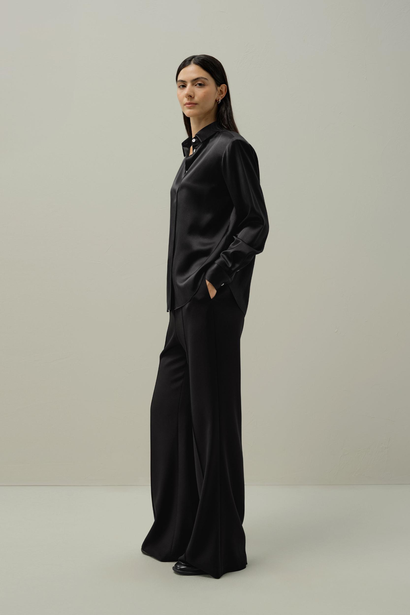 LILYSILK X LYDIA TOMLINSON Bianca Shirt Product Image