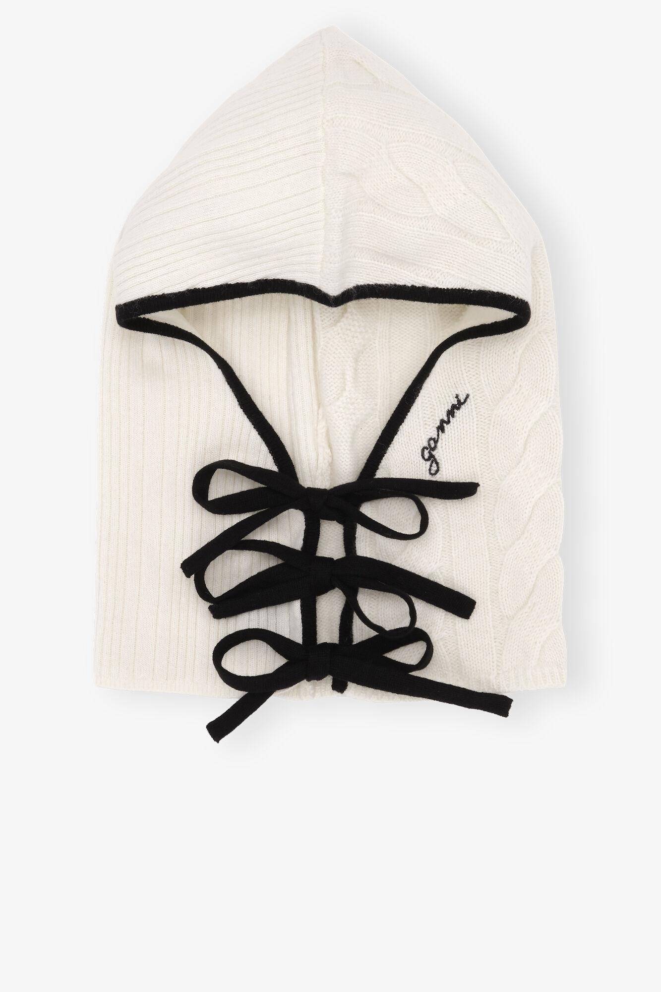 Ivory Cashmere Mix Balaclava Product Image