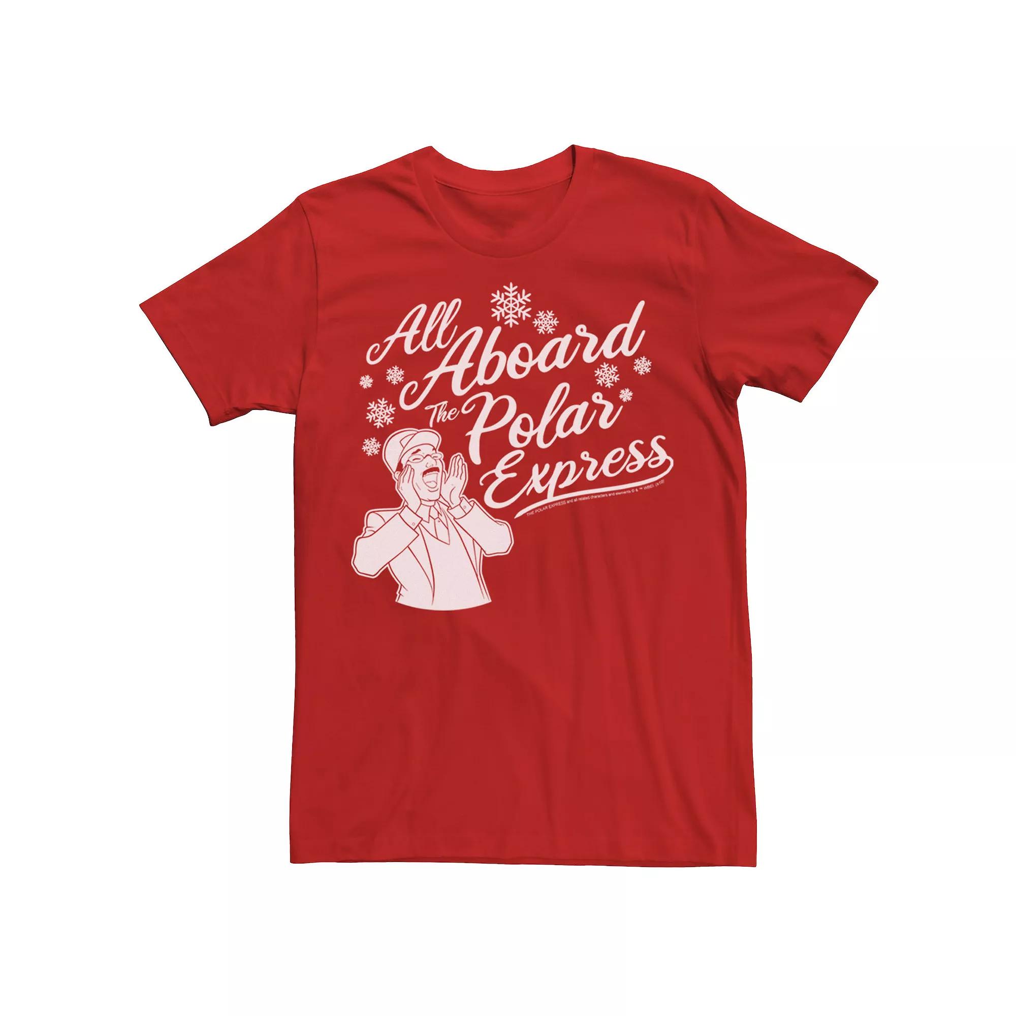 Men's The Polar Express All Aboard The Polar Express Tee,  Product Image