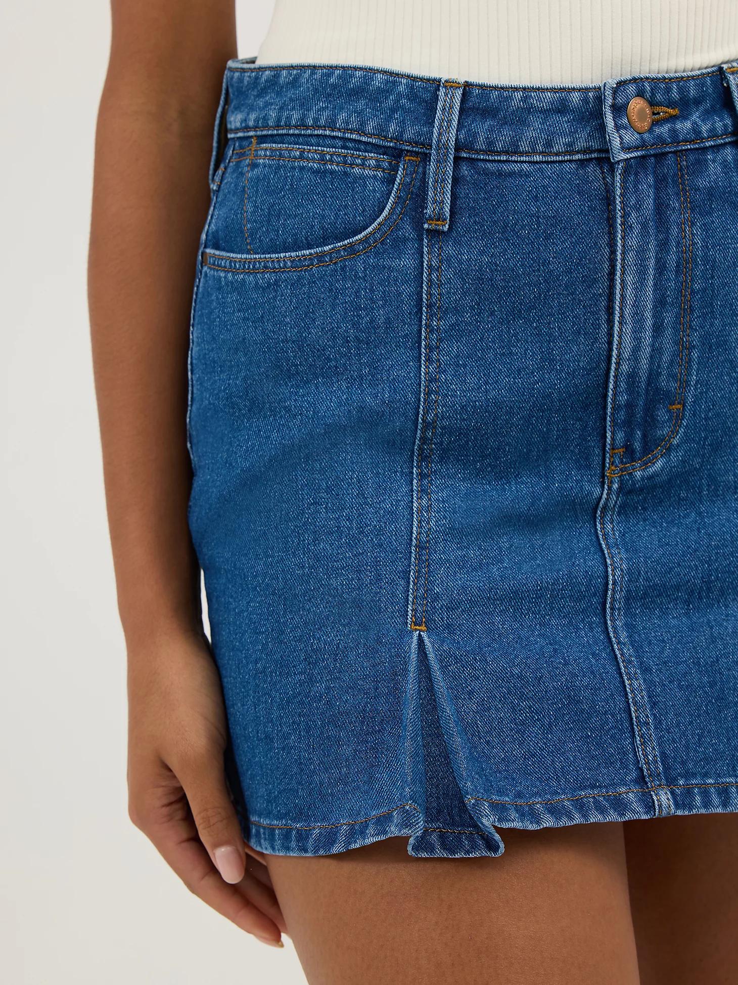 Women's Pleated Mini Skirt | Women's SHORTS & SKIRTS | Wrangler® Product Image