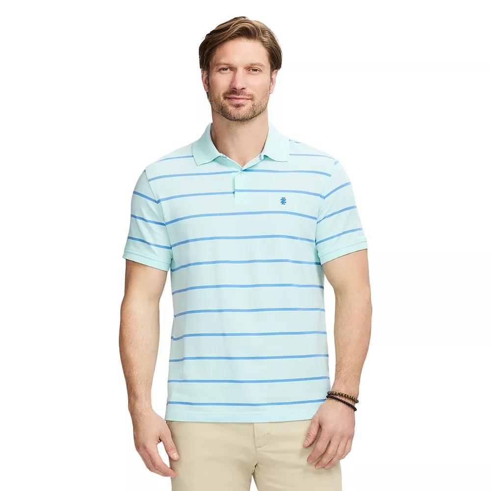 Men's IZOD Advantage Performance Short-Sleeve Striped Polo Shirt,  Product Image