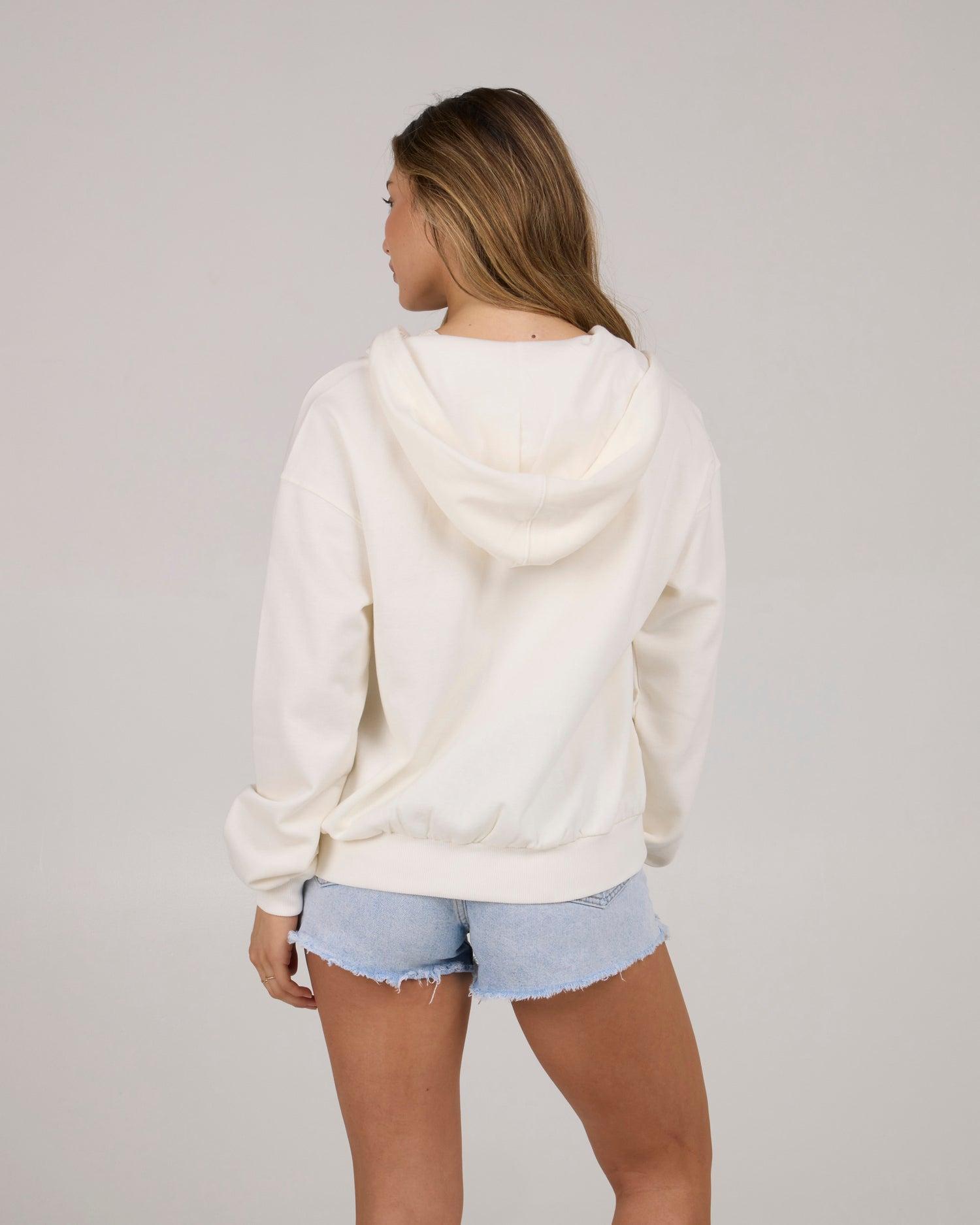 In The Rays Zip Hoody - Off White Product Image