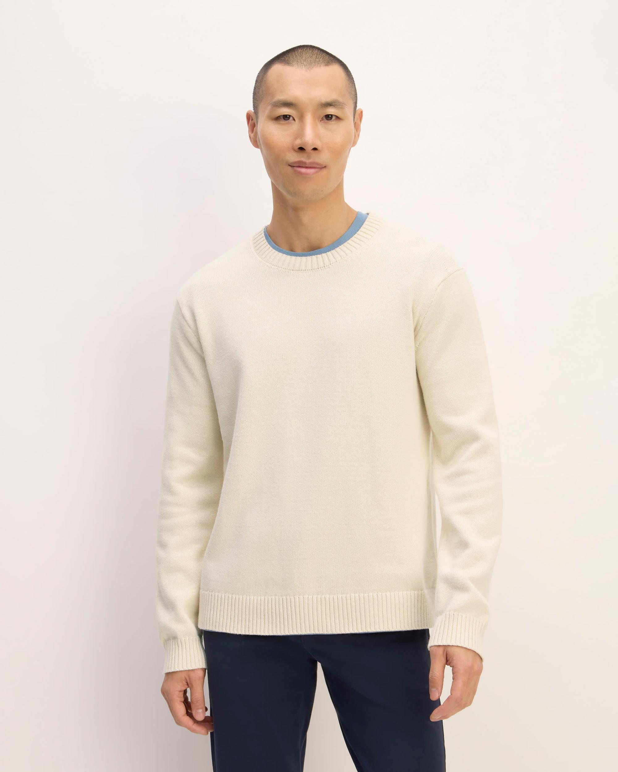 Mens Classic Sweater in Everyday Cotton by Everlane Product Image