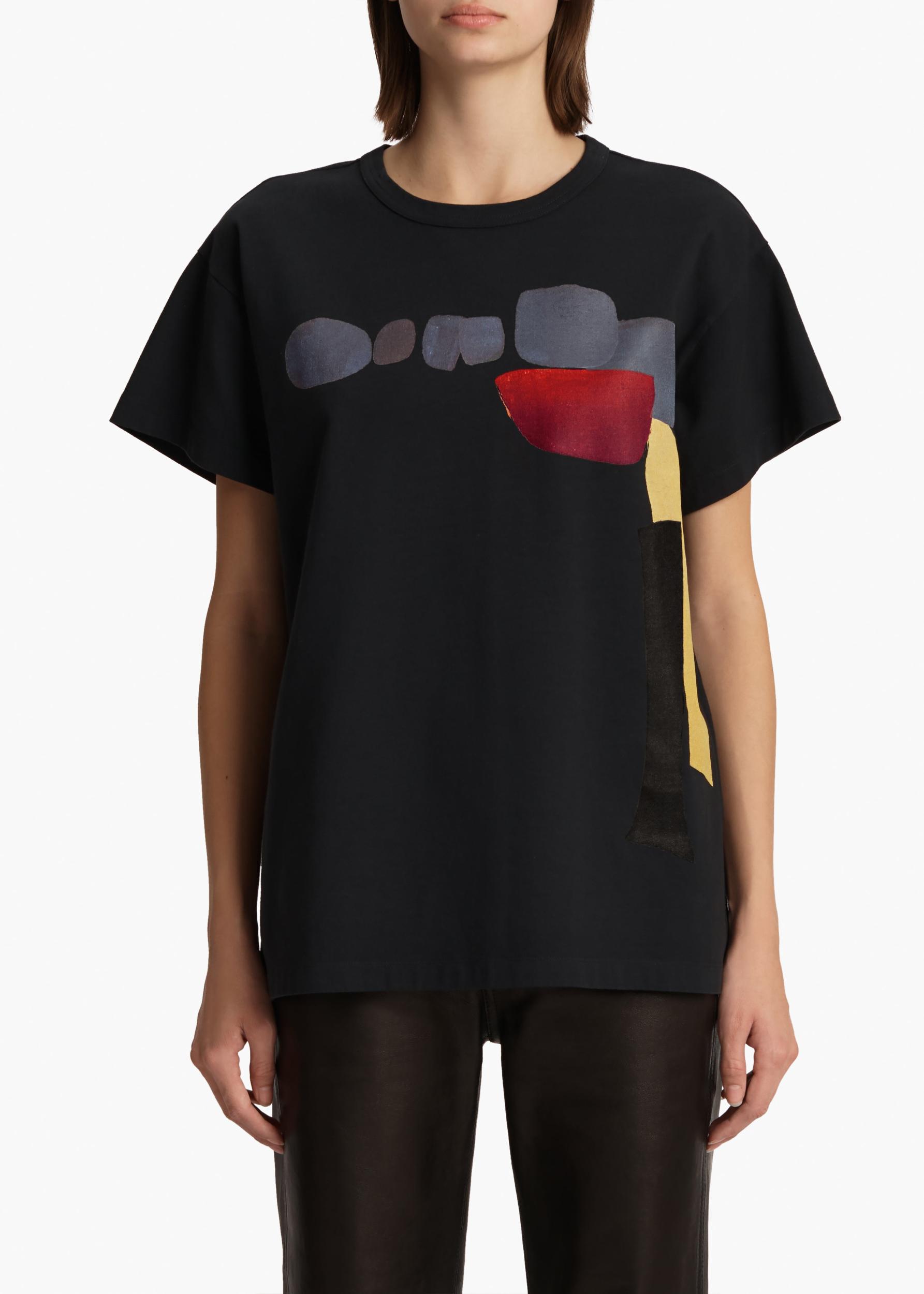 Maeve T-Shirt in Black Multi Product Image