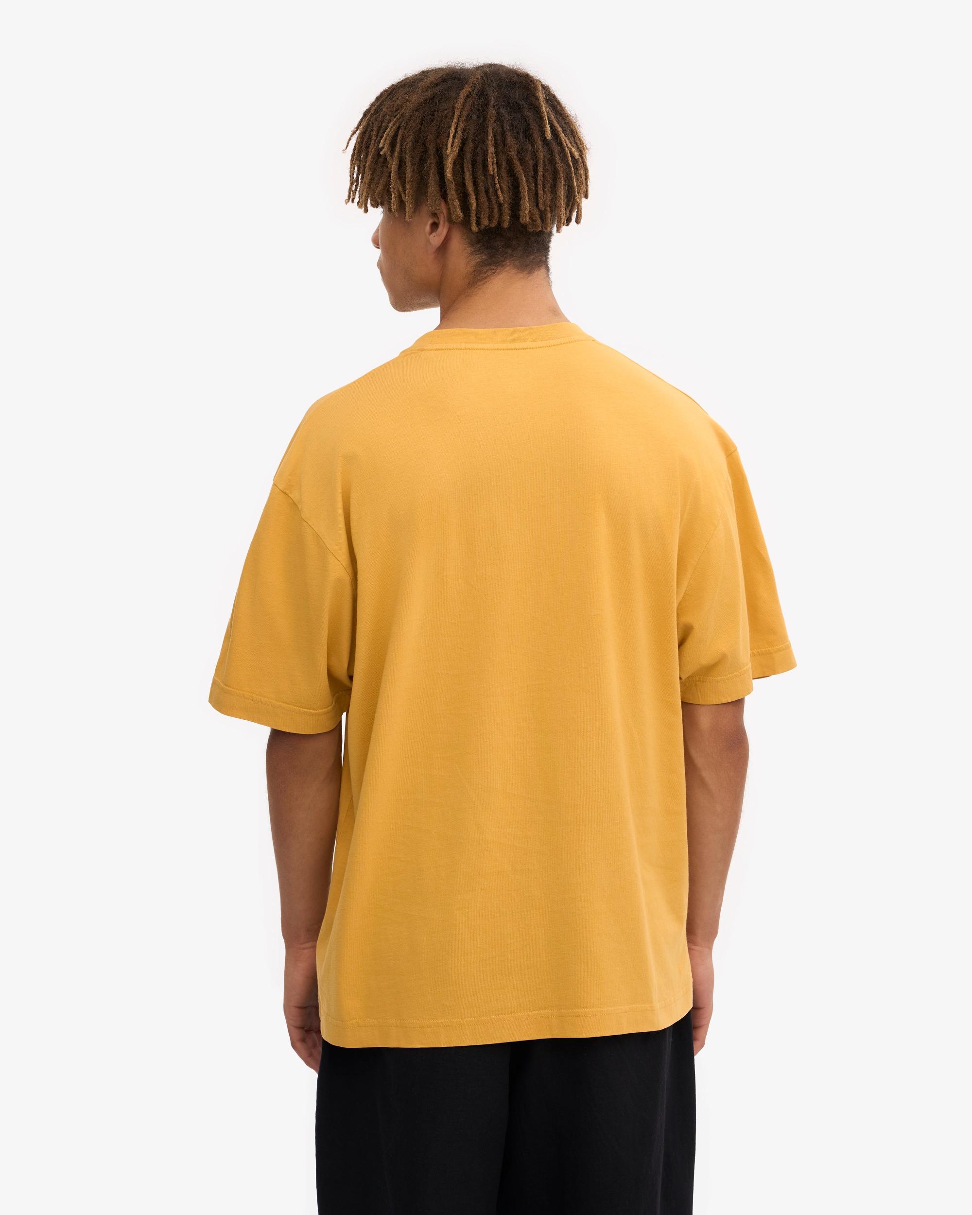 Oversized Organic T-Shirt - Burned Yellow Product Image