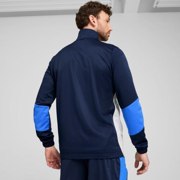 PUMA KING Pro Men's Jacket in Dark Blue Product Image