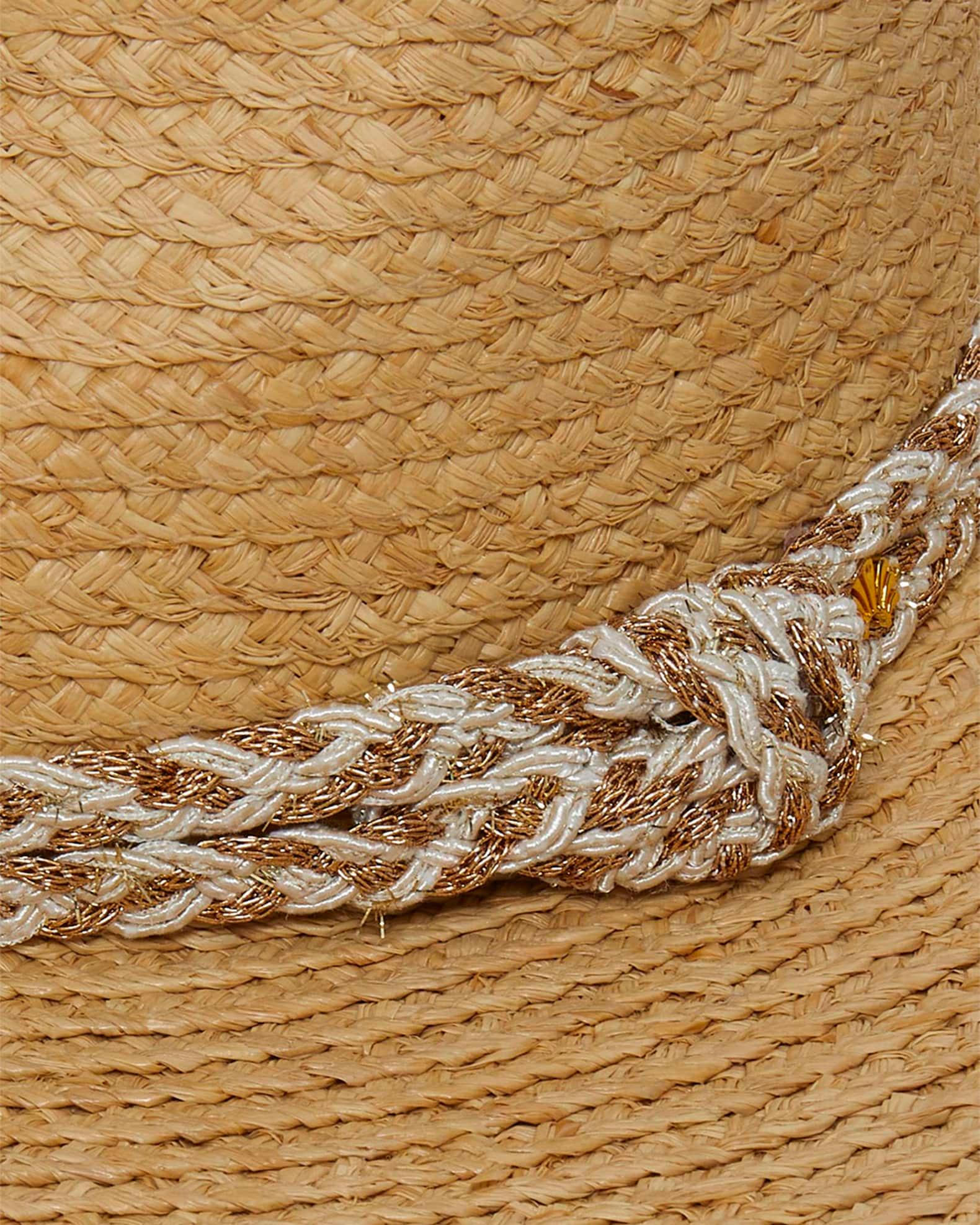 Braided Rope Straw Hat Product Image